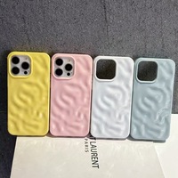 Coques de téléphone en TPU en gros, style Ins, motif météorite 3D, coque de téléphone portable souple pour iPhone 15 16 17 Pro Max
