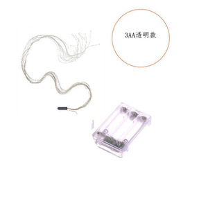 Guirlandes lumineuses LED féériques <span class=keywords><strong>vert</strong></span> foncé cuivré, fonctionnant sur piles, pour intérieur et extérieur, chambre, dortoir, patio, jardin, fête de Noël - Product Image 6