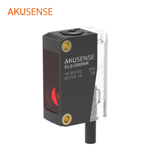 Akusense ELE-D80NR 800mm <strong>Long</strong> <strong>Range</strong> Economical <strong>Laser</strong> <strong>Sensor</strong>, PNP/NPN Output Diffuse Optical Detection <strong>Sensor</strong> Manufacturer - Product Image 1