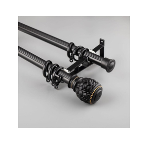 <span class=keywords><strong>Tringle</strong></span> à <span class=keywords><strong>rideau</strong></span> coulissante en aluminium, support mural simple, <span class=keywords><strong>tringle</strong></span> à <span class=keywords><strong>rideau</strong></span> pour le salon - Product Image 6