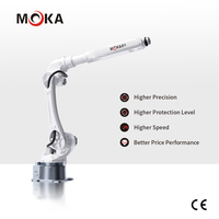 MOKA tout nouveau bras de Robot industriel automatique à 6 axes Robot articulé boîte de vitesses moteur PLC composants de base du moteur pour la construction