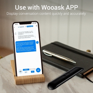 Dispositivo de Traducción de Voz en Tiempo Real Wooask OEM, Traducción Inteligente Instantánea Sin Conexión para Viajes - Product Image 4