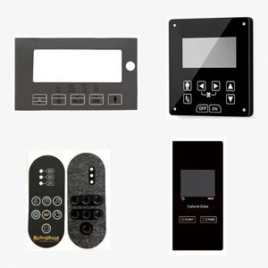 Claviers à membrane personnalisés, durables, résistants aux rayures et aux huiles, en PET PC, pour appareils électroménagers - Product Image 1