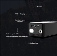 Nouveau gonfleur de pneu de voiture et de vélo Portable intelligent électrique ABS sans fil boîte numérique emballée