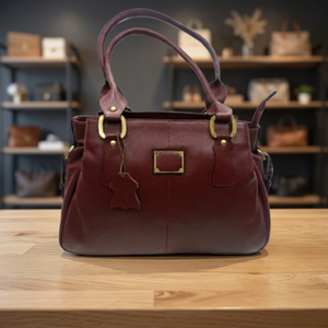 Nuevo Bolso de Cuero Genuino al por Mayor con Cierre de Cremallera, Impermeable, Ecológico, de Gran Capacidad, para el Día de San Valentín, Bodas y Fiestas - Product Image 6