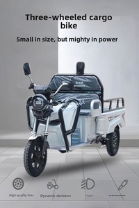 Adult 3 <b>Wheel</b> Electric Cargo Tricycle 60V800W Keyu Wholesale - Product Image 6
