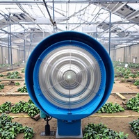 Système de brumisation électrique économique en acier inoxydable, ventilateur de refroidissement par pulvérisation d'eau AC pour l'agriculture, l'élevage de volailles et la construction