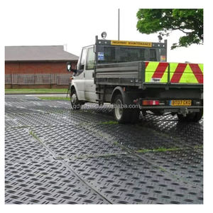 Coussinets de protection routière en polyéthylène robuste personnalisés, feuilles de <span class=keywords><strong>plastique</strong></span> pour routes temporaires de chantier - Product Image 2