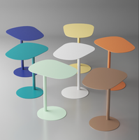 Table d'appoint en métal pour salon, design créatif et moderne