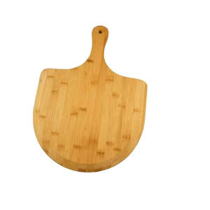 Nouveau design de gros de plateau à pizza en bambou naturel écologique ustensiles de cuisine de restaurant - Product Image 4