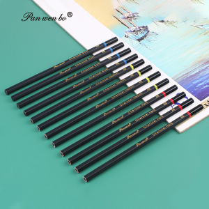 Set di 12 Matite a Carboncino Professionali Panwenbo 2B 4B 6B <span class=keywords><strong>per</strong></span> Schizzi, Studenti d'Arte, Bambini e Artisti - Product Image 2