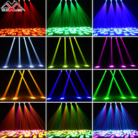 Lyre LED 150W Tête Mobile Lumières DJ Nuit Club Disco Spot Tête Mobile Mini Scène Projecteurs