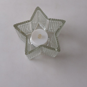 Portavelas de cristal en forma de estrella hecho a mano, artesanía de madera para bodas, uso doméstico, adornos de regalo para el Día de San Valentín, otras velas - Product Image 4