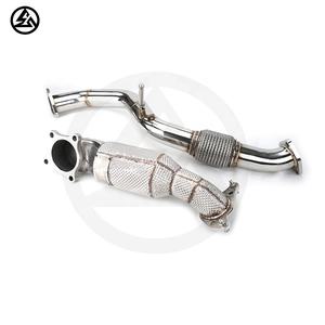 ท่อแคทดาวน์ไพพ์ CSZ สำหรับ <span class=keywords><strong>Honda</strong></span> <span class=keywords><strong>Civic</strong></span> X Type R <span class=keywords><strong>FK8</strong></span> 2.0T ท่อไอเสียสมรรถนะสูงแบบไหลเวียนสูง พร้อมแผ่นกันความร้อน - Product Image 5