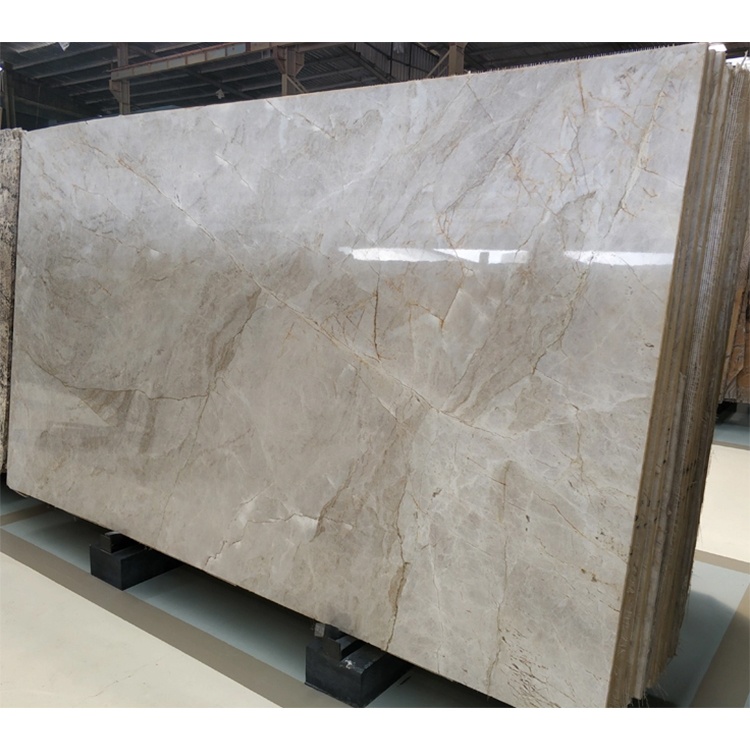 YD Stone Dalles de pierre de granit blanc naturel brésilien de vente chaude Taj Mahal Quartzite blanc