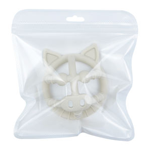 Jouet <span class=keywords><strong>de</strong></span> <span class=keywords><strong>dentition</strong></span> en silicone amusant en forme d'animal, fabriqué sur mesure directement en usine, jouet sensoriel doux pour bébé (Piggy rose) - Product Image 5