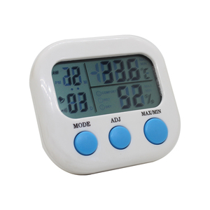 Nhà máy tính để bàn kỹ thuật số Đồng hồ báo thức treo tường với nhiệt độ độ ẩm & lịch Tính năng <span class=keywords><strong>mini</strong></span> du lịch Bảng điện tử <span class=keywords><strong>LCD</strong></span> bàn đồng hồ - Product Image 3