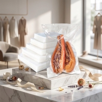 Sacs d'emballage alimentaire et de fruits de mer en plastique PE transparent recyclable, imprimés avec logo personnalisé, scellables à chaud et sous vide, marque TY, sérigraphiés