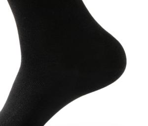 उच्च गुणवत्ता वाले बांस के मोजे मैन चालक दल कढ़ाई कस्टम लुभावनी थोक सस्ते मोजे - Product Image 5