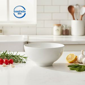 Juego de Platos Hondos para Arroz de Porcelana Ecológica <span class=keywords><strong>Hefa</strong></span>, Aptos para Lavavajillas, 4.5 Pulgadas de Diámetro, Diseño Contemporáneo, Aptos para Microondas - Product Image 4