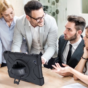 Custodia protettiva per Tablet PC resistente ibrida antiurto per Samsung <span class=keywords><strong>Galaxy</strong></span> Tab <span class=keywords><strong>A7</strong></span> <span class=keywords><strong>Lite</strong></span> 8.7 "pollici custodia cavalletto - Product Image 5