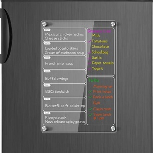 Calendario Magnético Acrílico para Refrigerador y Pizarra Blanca con Impresión UV, Adhesivo de Pared para Horarios de Estudio y Tablero de Mensajes - Product Image 5