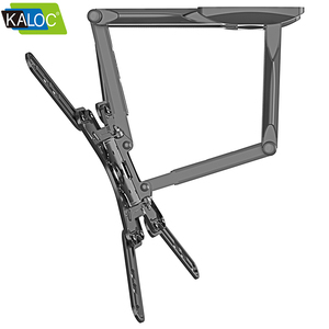 Supporto <span class=keywords><strong>TV</strong></span> Flottante a Parete con Capacità di Carico Standard di 36,4 Kg/80 Libbre, Staffa Solida Completamente Orientabile - Product Image 5