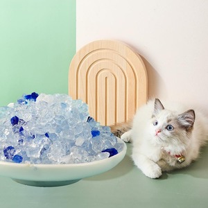 Vente en gros de litière pour <span class=keywords><strong>chat</strong></span> en gel de silice <span class=keywords><strong>cristal</strong></span> de produits pour animaux de compagnie de haute qualité bon marché Offre Spéciale - Product Image 4