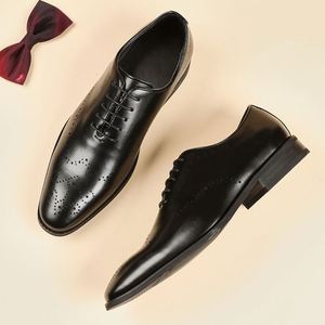 2026 Top Luxury Designer Factory Price Luxury New Italian Stylish Handmade Genuine Leather Mens Oxford Dress Shoes - Product Image 5