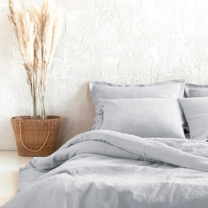 Bộ Sưu Tập Khách Sạn Sang Trọng 100% Pháp Linen Bed Sheet Duvet Cover Bộ Đồ Giường Sản Xuất Bán Buôn - Product Image 2