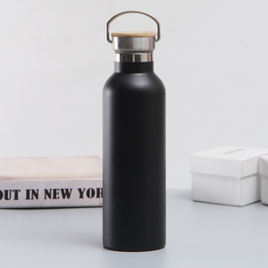 Botella de Agua Deportiva de Acero Inoxidable con Aislamiento al Vacío, Boca Ancha, Tapa Metálica con Asa para Senderismo, Camping y Gimnasio - Product Image 2