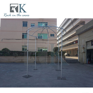 Portable Pipe and Drape Kit Outdoor Backdrop Stand Aluminum Pipe and Drape <b>Frame</b> for <b>Weddings</b> and Event - Product Image 5