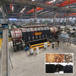 <b>Smokeless</b> Coconut Shell Palm Kernel Shell Charcoal Kiln Carbonization Furnace for <b>BBQ</b> Charcoal Making - Product Image 1