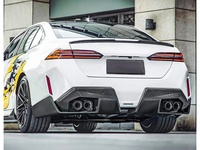 Kit carrosserie diffuseur arrière en fibre de carbone sèche 3K de haute qualité style MP pour BMW M5 G90, lèvre de pare-chocs arrière légère pour mise à niveau