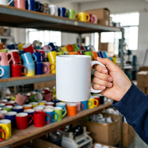 Taza Moderna con Asa para Publicidad, Personalizable con Logotipo y Texto, Apta para Hornear a Alta Temperatura, Grabado, Apta para Lavavajillas y Microondas - Product Image 4