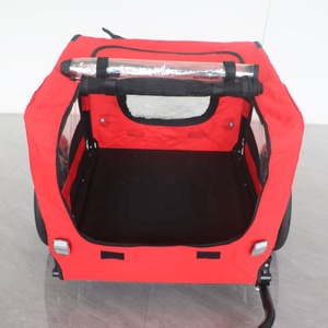 Cochecito Plegable para Mascotas, Carrito de Uso Pesado para Exteriores, Transportines para Perros, Remolque para <span class=keywords><strong>Bicicleta</strong></span> - Product Image 4