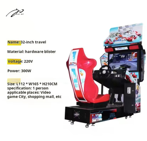 Kaimi lợi nhuận tốt <span class=keywords><strong>3D</strong></span> trò chơi lái xe trẻ em Arcade đua xe mô phỏng Mario Kart Arcade Máy trò chơi - Product Image 3