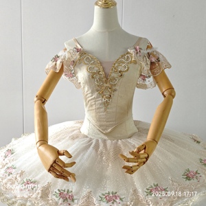 Nuevos trajes de actuación de <span class=keywords><strong>Ballet</strong></span> clásico profesional de gama alta, <span class=keywords><strong>ropa</strong></span> de tutú de panqueque atractiva - Product Image 6