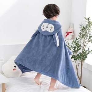 Peignoir à capuche pour bébé dessin animé, serviette de bain pour enfants, couverture pour nouveau-né, serviette de bain à capuche pour enfants - Product Image 1