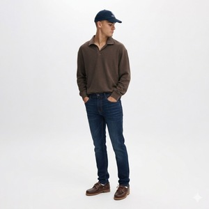 Proveedor de Marcas Internacionales - Jeans Ajustados para Hombre, Jeans Personalizados para Hombre, Jeans Rotos para Hombre, Pantalones Vaqueros - Product Image 1