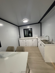 Prix Fabricant – Nouvelle Villa Conteneur de Luxe Pliante et Extensible de 20 pieds, Préfabriquée et Mobile, Idéale <span class=keywords><strong>pour</strong></span> Appartement ou Habitation - Product Image 4