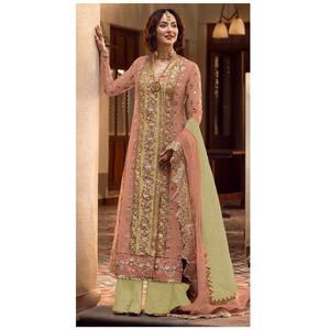 คอลเลกชันใหม่วัสดุกึ่งเย็บชุด Salwar ของปากีสถานสําเร็จรูปสําหรับงานแต่งงานและการสวมใส่กลางแจ้ง - Product Image 1