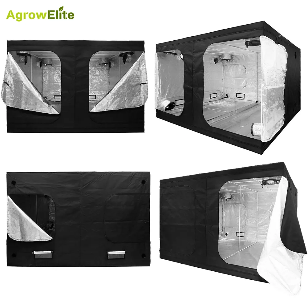 خيمة زراعية كبيرة الحجم مضادة للماء بمجموعة من أنابيب الحديد ABS لغرف الحدائق المائية 300 × 300 × 200