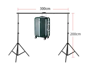 2*3m nhiếp ảnh nền đứng Photo Studio thiết bị Backdrop khung cho các bên đám cưới cho nền trang trí