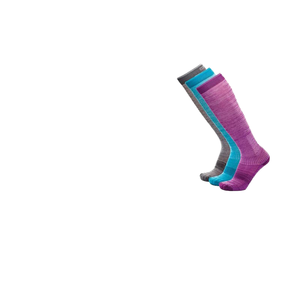 <span class=keywords><strong>Chaussettes</strong></span> de compression montantes pour femme à dégradé chiné, à pression graduée, pour la course, le voyage et le soulagement de la fatigue, personnalisables - Product Image 3