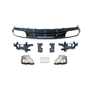 Diffusore Posteriore AMG GT63 di Alta Qualità con Terminali di Scarico Sportivi per <span class=keywords><strong>Mercedes</strong></span> Benz <span class=keywords><strong>CLS</strong></span> <span class=keywords><strong>C218</strong></span> W218 2012-2017 Sport - Product Image 1