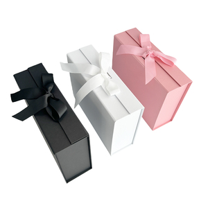 Wholesale Luxury Foldable Magnetic Gift <strong>Box</strong> with Ribbon Bow for <strong>Bride</strong> Bridesmaid Gift Packaging <strong>Box</strong> - Product Image 2