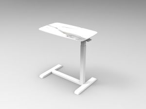 Chất lượng cao Máy tính xách tay bàn Chiều cao có thể điều chỉnh máy tính bảng cạnh giường ngủ thường vụ bàn với Hidden bánh xe Đối với trang chủ - Product Image 3