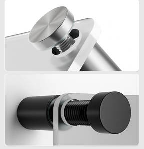 الفولاذ المقاوم للصدأ الاكريليك المواجهة علامات الإعلان الزجاج فاصل espaciador دي aluminio الخيوط الحائط الزجاج المواجهة - Product Image 5