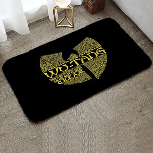 Tapis de sol <span class=keywords><strong>W</strong></span>-<span class=keywords><strong>wu</strong></span> T-<span class=keywords><strong>tang</strong></span> Clans, paillasson d'entrée, tapis de bain antidérapant, tapis de cuisine personnalisé découpé pour l'entrée de la maison - Product Image 3